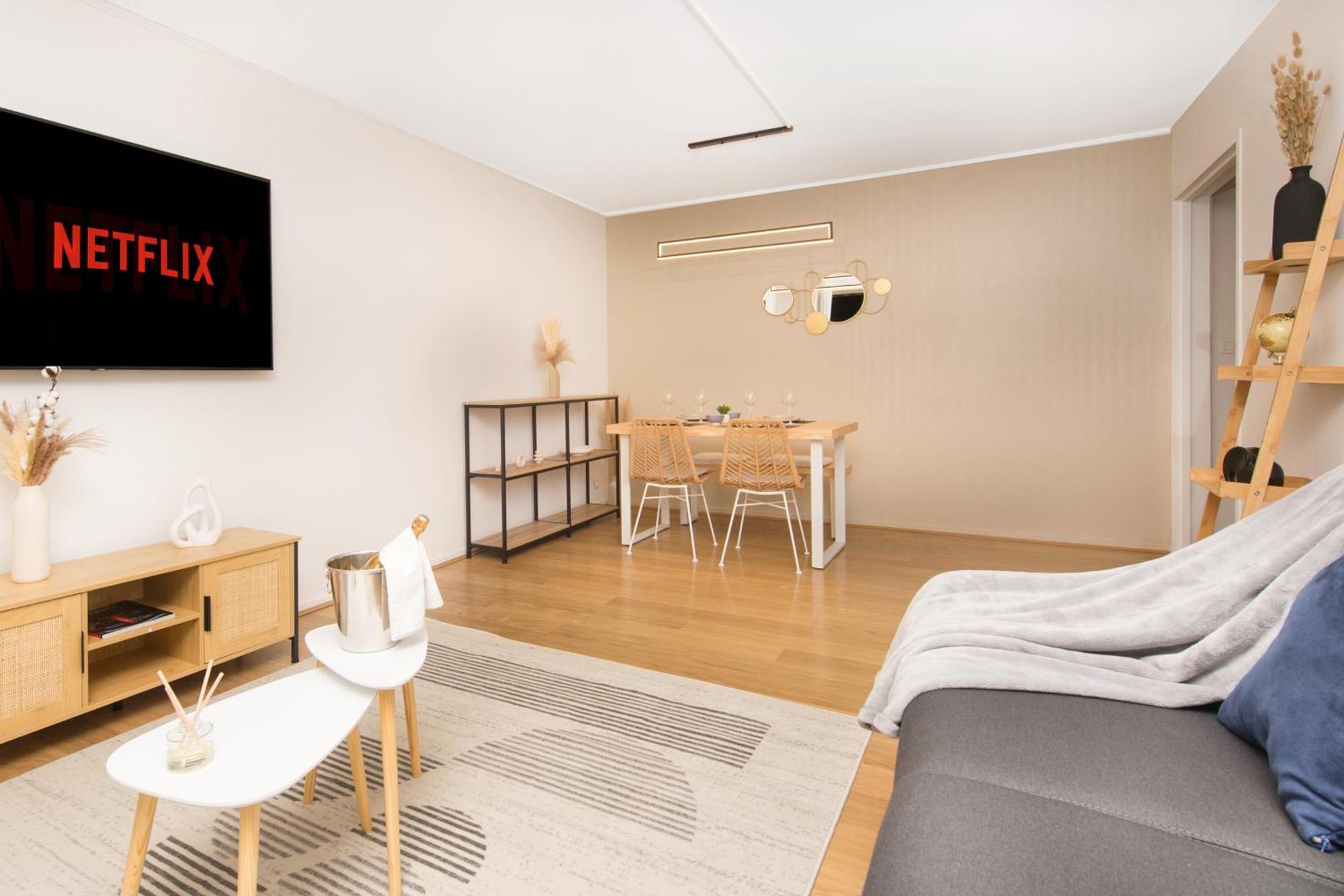 Appartement Renove - Terrasse - Parking - Bm Nice Bagian luar foto