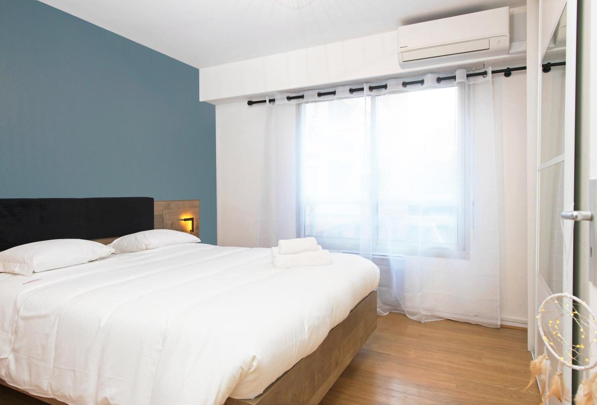Appartement Renove - Terrasse - Parking - Bm Nice Bagian luar foto